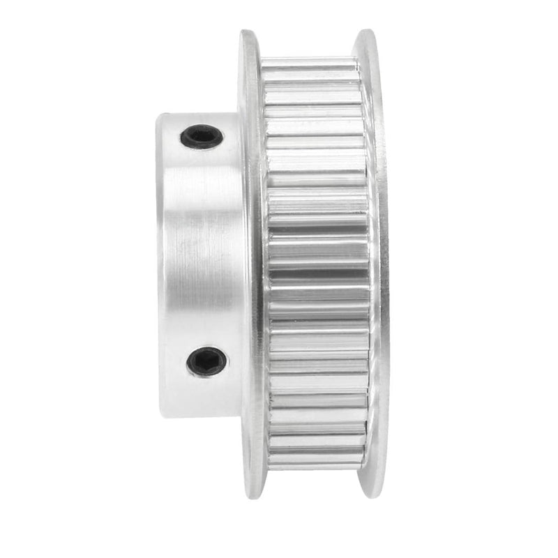 uxcell Aluminum 30 Teeth 8mm Bore 5.08mm Timing Belt Pulley for 10mm Belt
