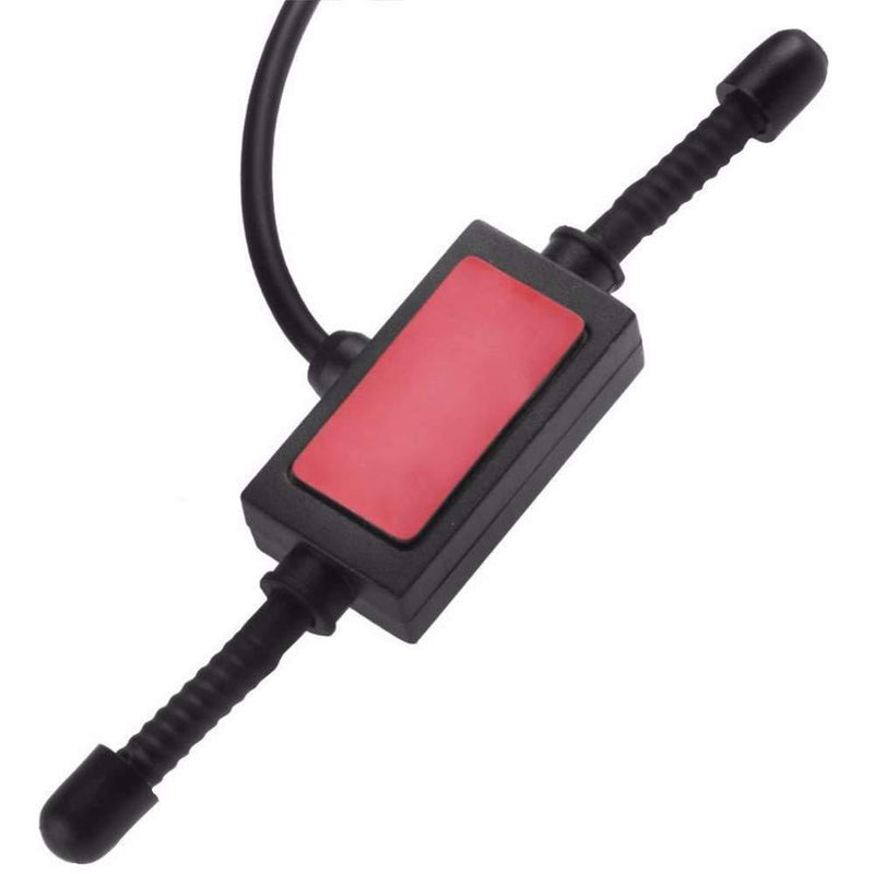 TengKo Scanner Antenna for Uniden Motorola Car Radio BNC Glass Mount 4" Mobile Full Band Type 1