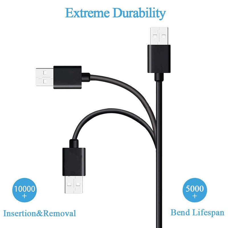 Fire HD 10 Tablet Charger Adapter with 5FT Extra Long Cord Charging Cable, Rapid Charger Compatible for Amazon Kindle Fire HD 10 and Fire HD 10 Plus,Kids Pro,Kids Edition,All New Fire 10 Tablet Black