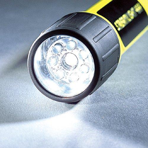 Streamlight 68201 4AA ProPolymer LED Flashlight with White LEDs, Yellow - 67 Lumens Box Packaging 4xAA Battery