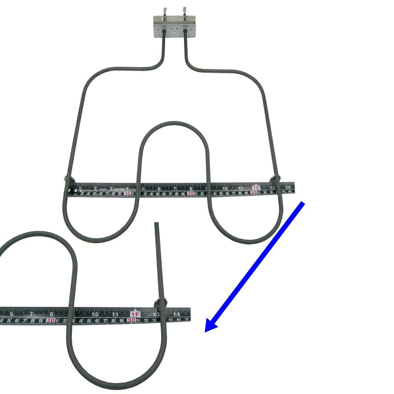 Supplying Demand WB44K5013 Bake Element Assembly WB44K5008 WB44K5010 For Range Oven Heating Model Specific Not Universal