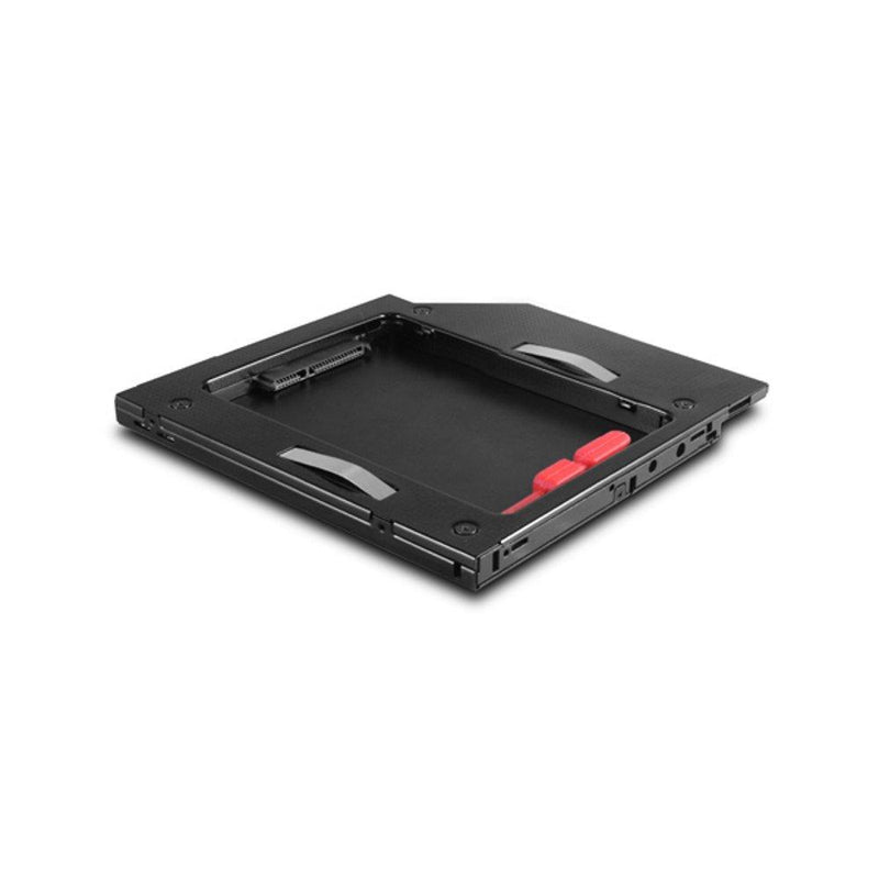 Vantec SSD/HDD Aluminum Caddy for 9.5mm ODD Laptop Drive Bay (MRK-HC95A-BK)