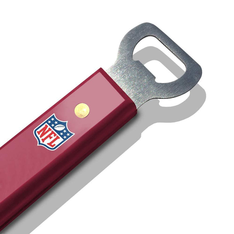 YouTheFan NFL 3-Piece Spirit Series BBQ Grill Set: 18" Stainless Steel Sportula (Spatula), Fork & Tongs with 2 Bottle Openers Arizona Cardinals