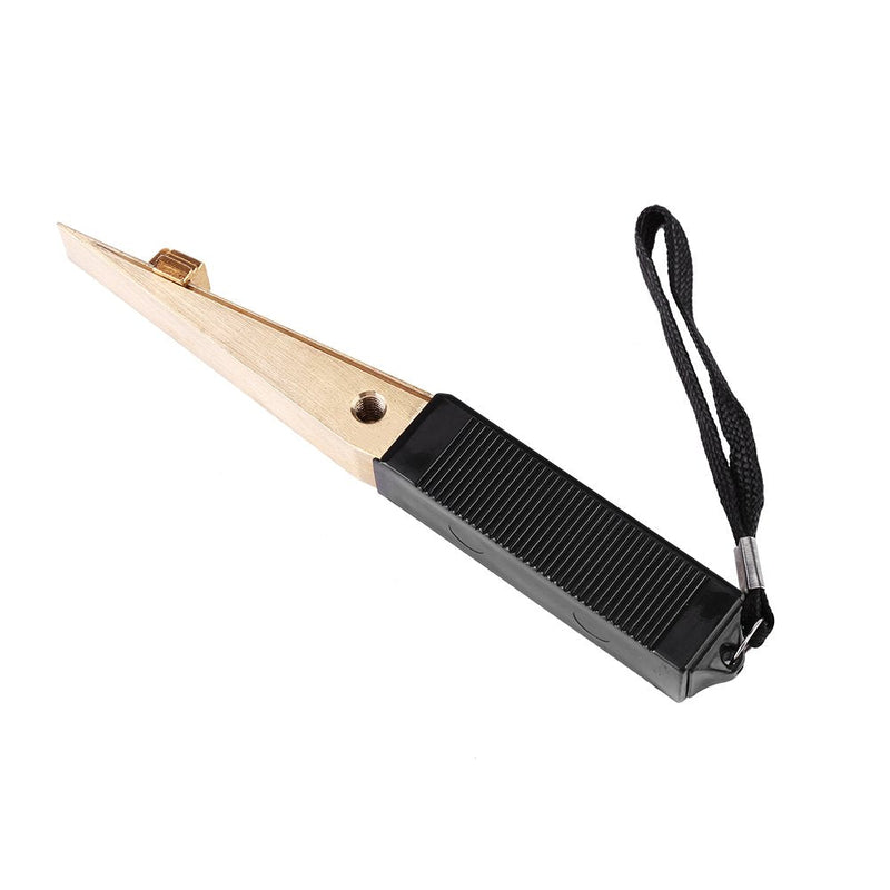 Feeler Gauge Metric Portable,Wedge-Shaped 1-15mm for House Engineering Inspection Flatness Measuring Tool,1Pcs(0.2mm Precision)