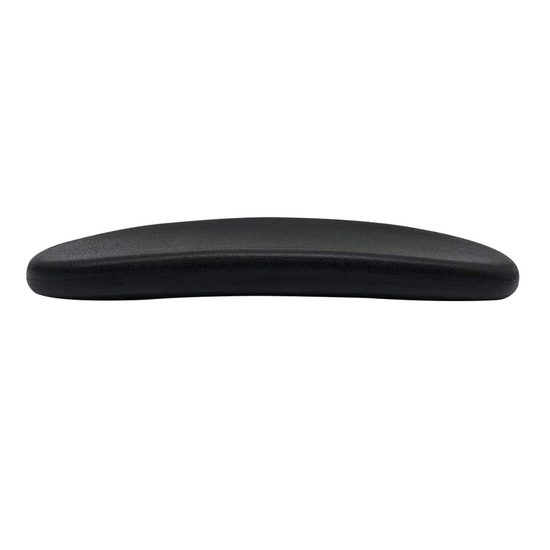 Gaming Chair Replacement Armrest Arm Pads Universal Soft PU Leather Office Chair Parts(1 Pair) Black