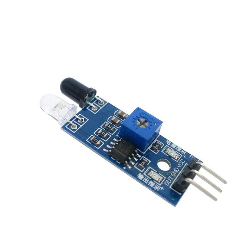 HiLetgo 10pcs IR Infrared Obstacle Avoidance Sensor Module for Arduino Smart Car Robot 3-Wire Reflective Photoelectric for Arduino Smart Car Robot