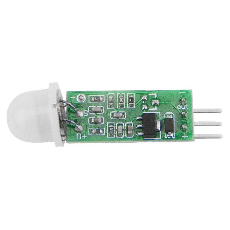 XINGYHENG 5Pcs HC-SR505 Micro Body Sensing Module PIR Motion Detector Switch Module High Power High Efficiency Digital Measurement for Electronic Practice DIY