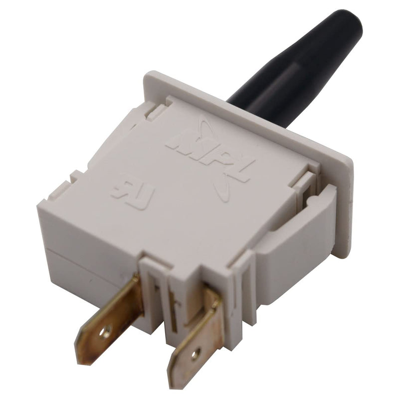 Supplying Demand 42-22692-08 HVAC Furnace Push Button Door Switch Replacement 1/4 Inch Quick Connects