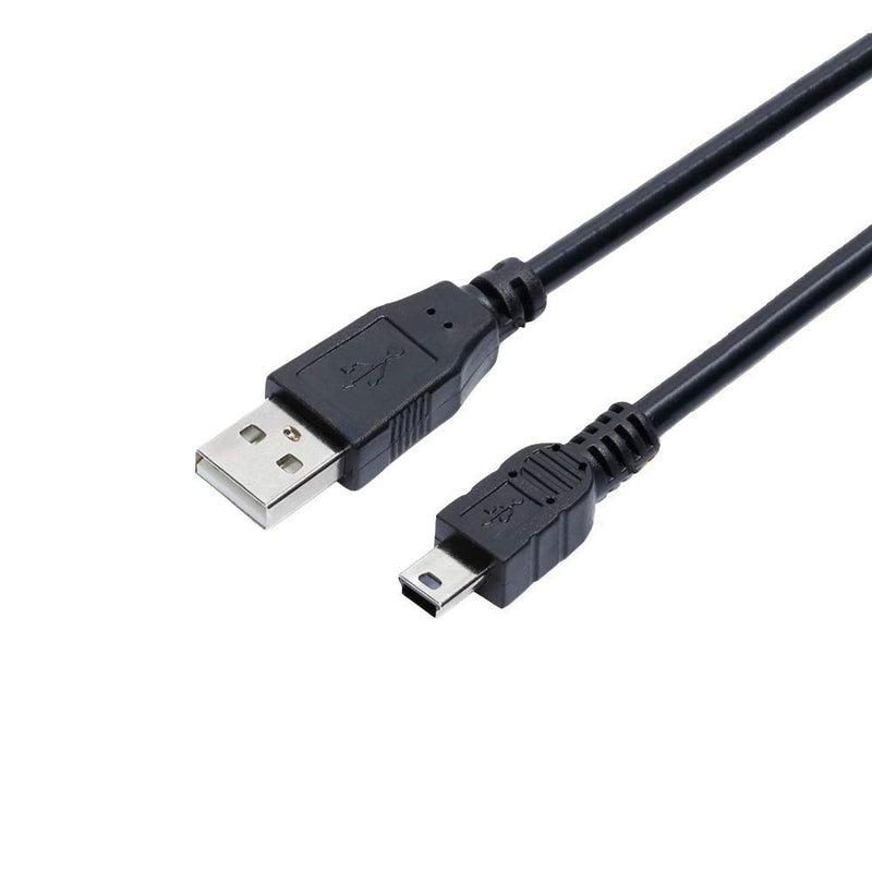 USB Charger Cable Cord Compatible Texas Instruments TI-Nspire CX, TI-Nspire CX CAS, TI 84 Plus C Silver Edition and TI 84 Plus CE Graphing Calculators 5FT Charging Cord