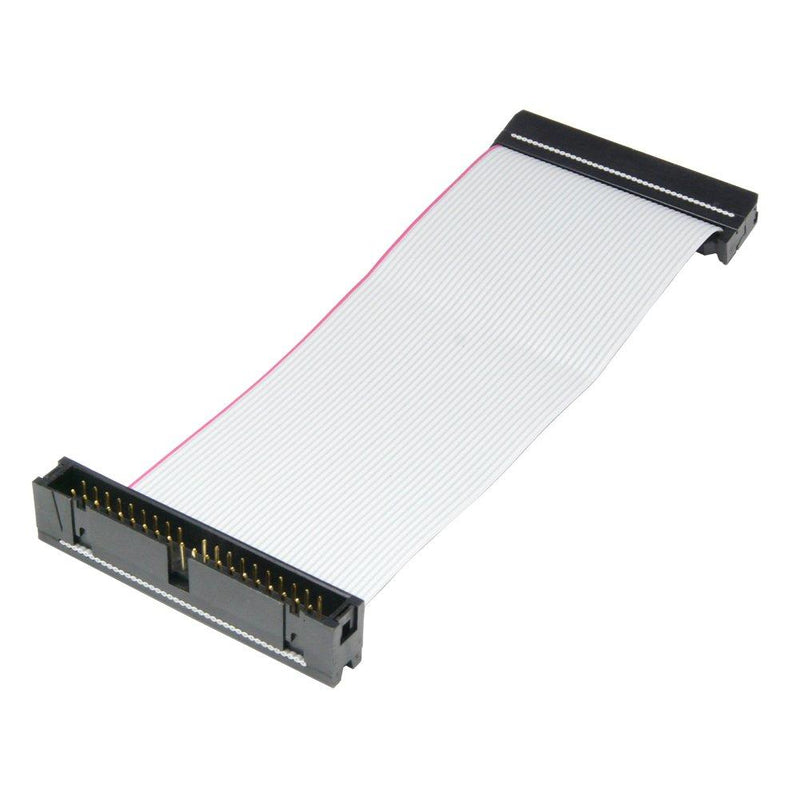 IDE 40-Pin Male to Female Hard Drive Extension Cable 6 inch Flat Ribbon Cord for 3.5" PATA HDD (39 Pin + 1x Empty) 1 pcs