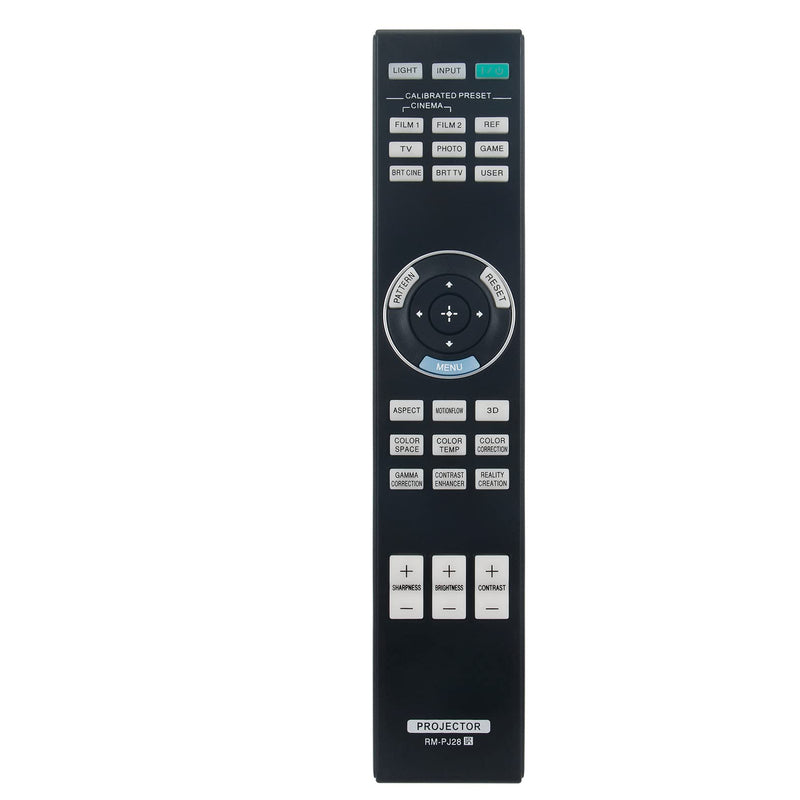 AIDITIYMI RM-PJ28 Replacement Remote Compatible with Sony 4K SXRD Home Cinema Projector VPL-VW365ES VPL-HW65ES VPL-HW45ES VPL-VW285ES VPL-VW295ES VPL-VW278 VPL-VW270ES