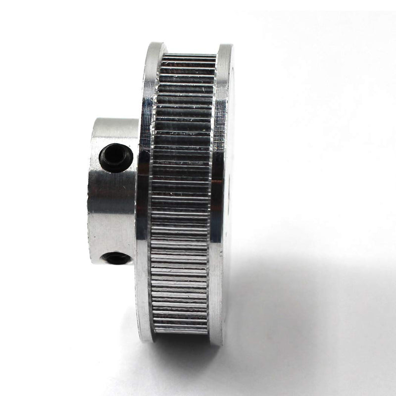 GT2 Timing Belt Pulley 60 Teeth 5mm Bore for 3D Printer CNC 6mm Width Belt Pack of 2 (Wrench Included) 60 teeth bore 5mm width 6mm