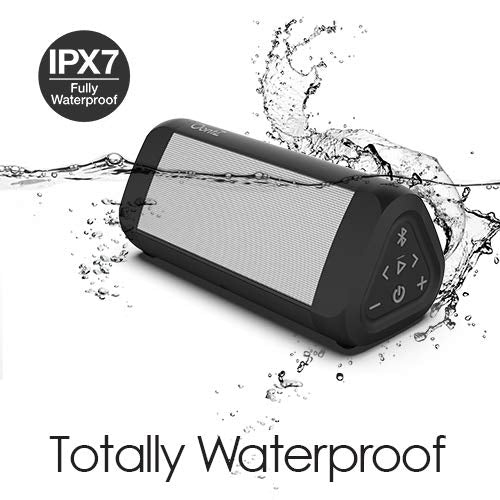 OontZ Angle 3 Ultra (4th Gen) Waterproof 5.0 Bluetooth Speaker, 14 Watts, Hi-Quality Sound & Bass, 100 Ft Wireless Range, Play 2, 3 or More Speakers Together, OontZ App, Bluetooth Speakers (White) White