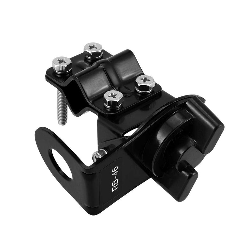 Mobile Antenna Mount, Stainless Steel Car Radio Antenna Bracket Holder Support 360Â° Rotation for Vehicle Audio Video Antennas