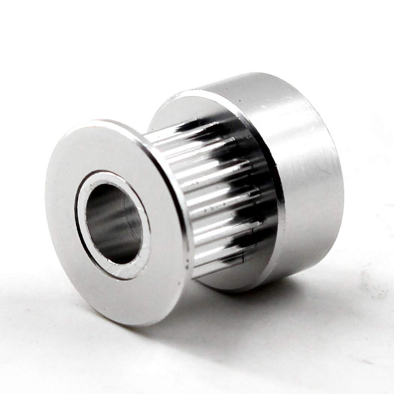 GT2 Aluminum Timing Belt Pulley kit 16 Teeth Bore 5mm and M2 Wrench for 3D Printer 6mm Width Timing Belt (Pack of 5pcs)
