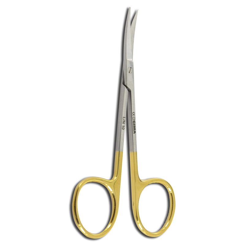 Gima - Iris scissors, curved, 11.5 cm, with strong tips that ensure surgeons high precision, 26527