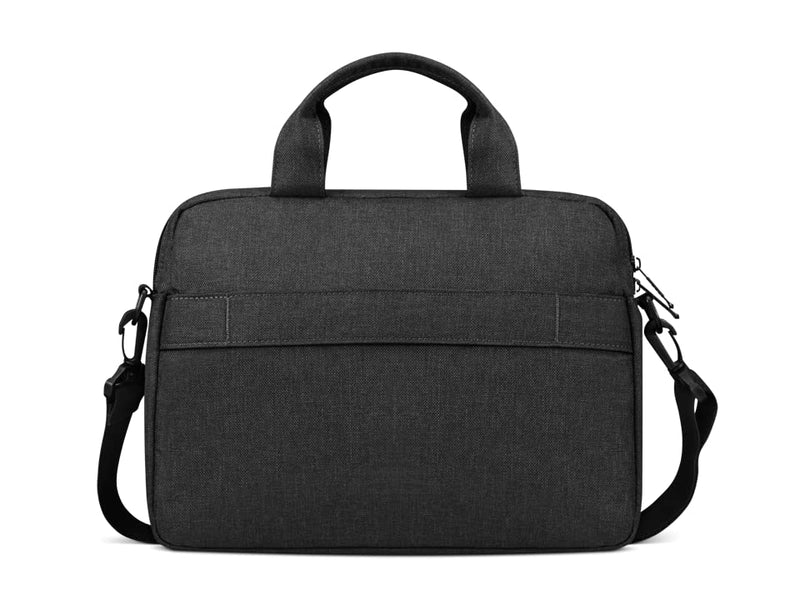 Lenovo Laptop Shoulder Bag T210, Fits up to 12-inch laptop or tablet, Sleek Design, Durable and Water-Repellent Fabric, GX41K07197, Black