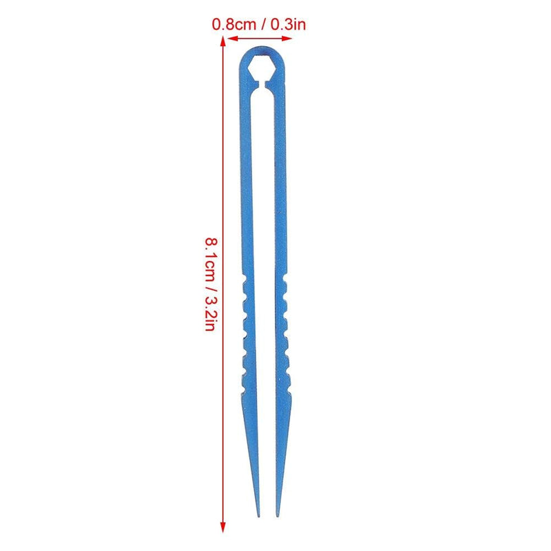 Bnineteenteam TC4 Titanium Tweezers - Outdoor Clamping Tool EDC Gear for Hiking Camping Home