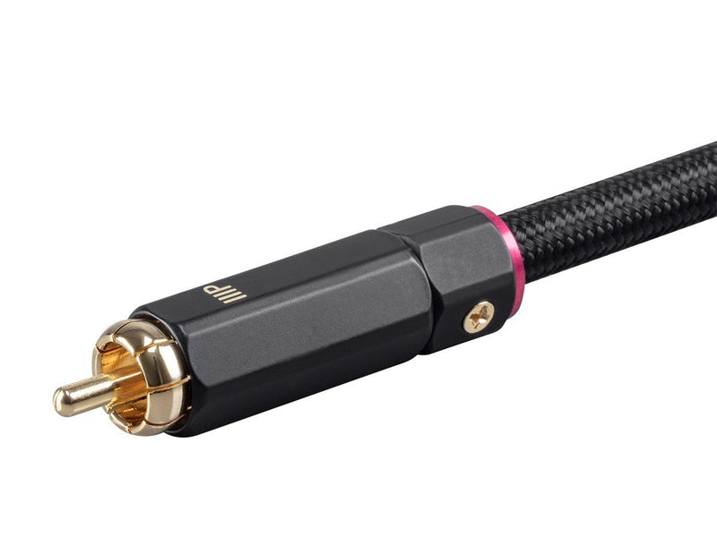 Monoprice Onix Series Digital Coaxial Audio/Video RCA Subwoofer CL2 Rated Cable, RG-6/U 75-ohm 6ft Black 6 Feet