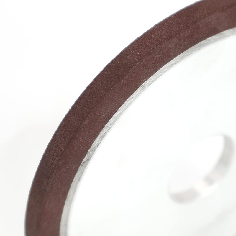 6 Inch 150 Grit Flat Resin Bonded Diamond Grinding Wheel for Carbide Metal,Concentration 75%,Thickness: 8mm,1 Pack