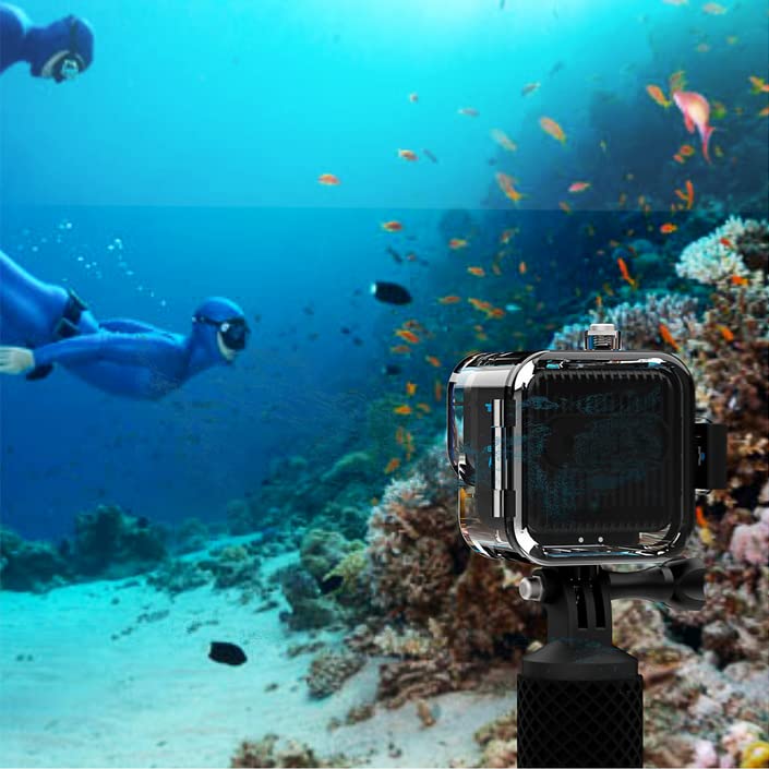 Coyktonty Dive Case/Waterproof case for GoPro Hero11 Mini Black,30M Underwater Filming Accessory with Bracket and Screws