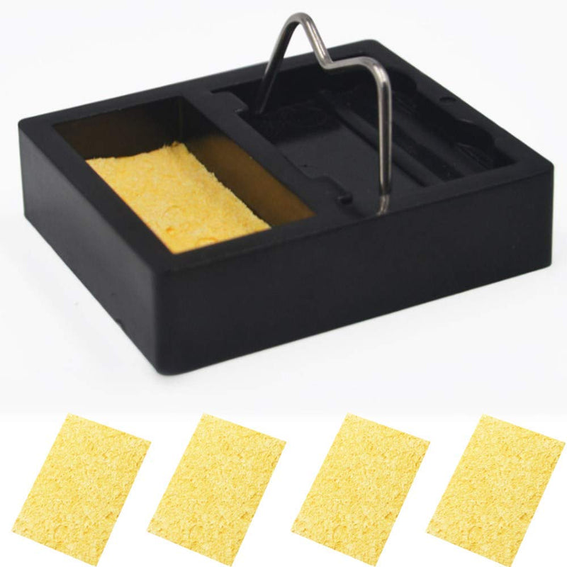 Pack of 30 pads soldering sponge soldering iron cleaning sponge soldering welding cleaning for soldering tips