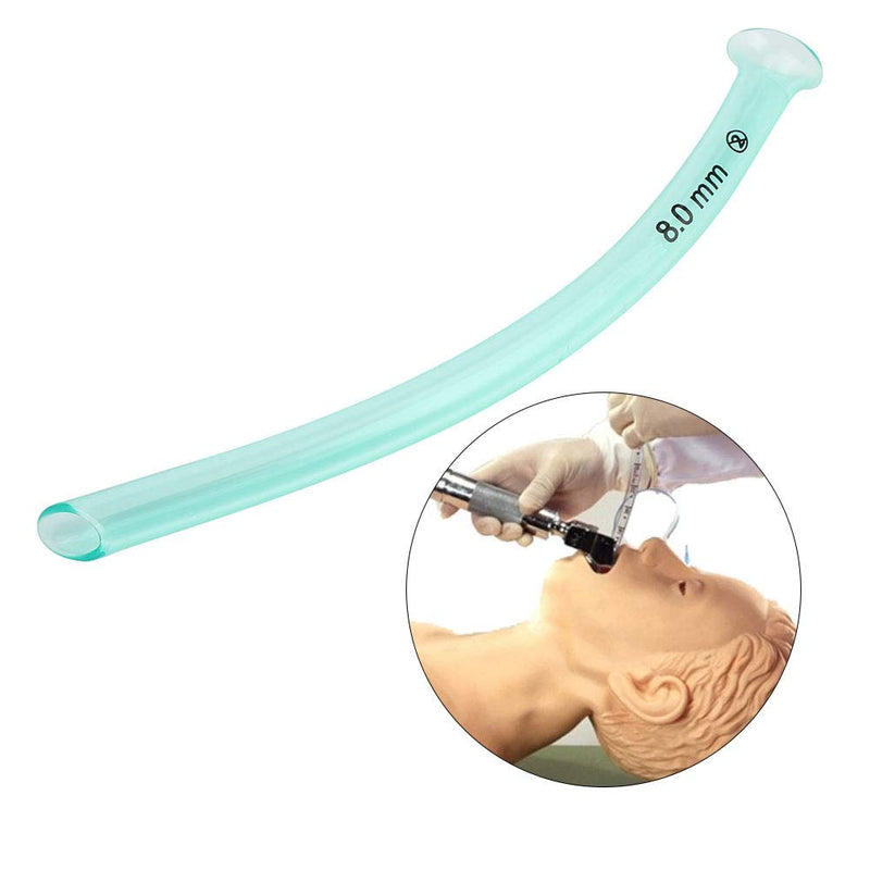 Disposable Nasal Pharyngeal, First Aid Rescue Latex Free Respiration Tubes Emergency Nasal Pharyngeal Duct Nasopharyngeal Airway Health Care Tool Accessory(8) 8