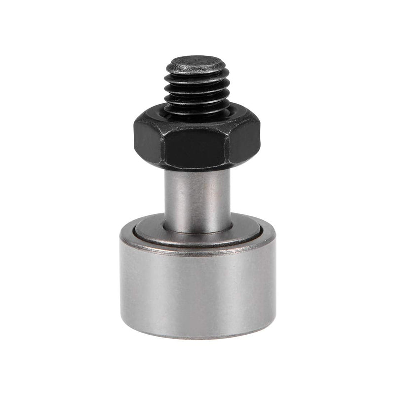 uxcell CF8 Cam Follower KR19 Needle Roller Bearing, 19mm Roller Diameter, 11mm Roller Width, M8 Standard Stud 2pcs
