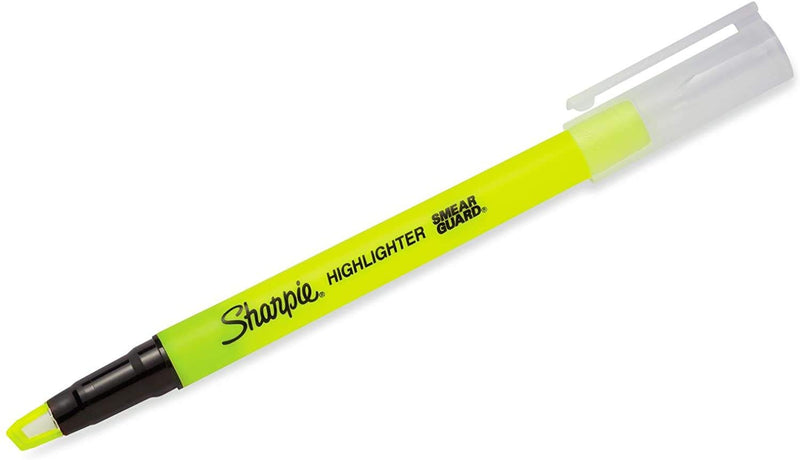 Sharpie Clear View Highlighter Stick, Yellow, 2/Pack (1950744) 2-Pack