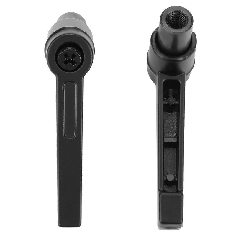 4Pcs Clamping Lever Handle, M4/5/6/8/10/12 Level Adjustable Handles Knob Male Thread Machinery Adjustable Handle, Clamping Handle Lever (M8)