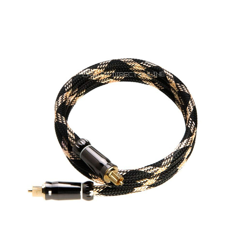 6ft Premium Toslink Digital Optical Audio Cable (S/PDIF)
