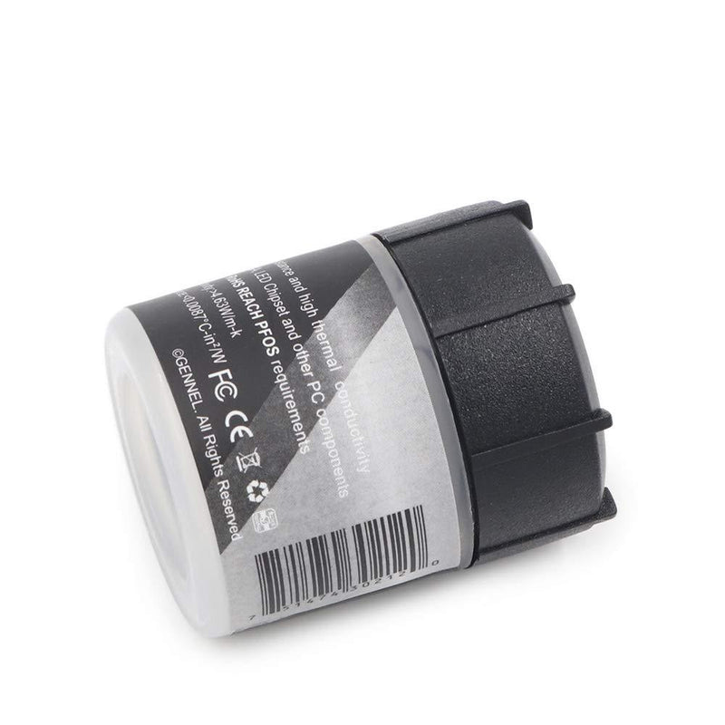 GENNEL G108 20Grams High Performance Thermal Paste, Heatsink Compound, Carbon Based Heatsink Grease for CPU GPU High Power LED Chipset Cooling