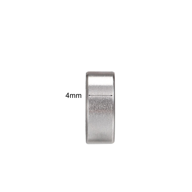 uxcell SMR104ZZ Stainless Steel Ball Bearing 4x10x4mm Double Shielded Bearings 2pcs
