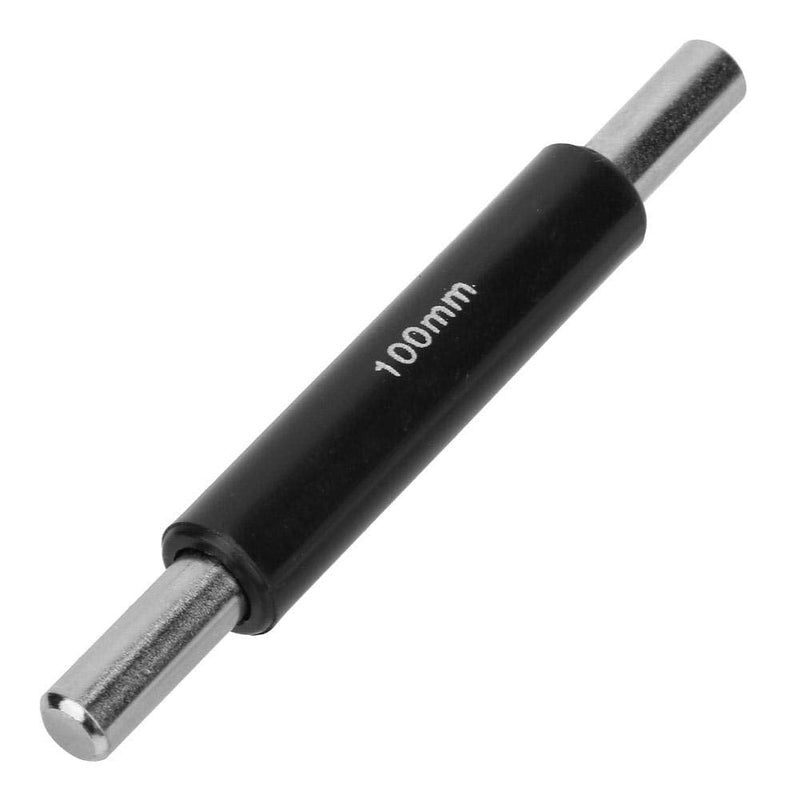 External micrometer standard calibration block, universal stainless steel calibration rod (25/50/75/100mm) for checking detection (100mm)