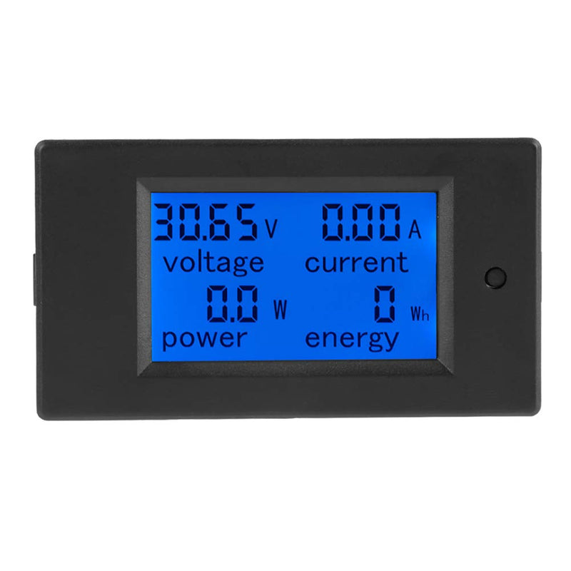 PEACEFAIR PZEM-051 LCD Display DC 6.5-100V Digital Electric Power Energy Voltage Current Meter Power Energy Battery Monitor Amperage Meter Gauge with Built-in Shunt(50A Shunt)