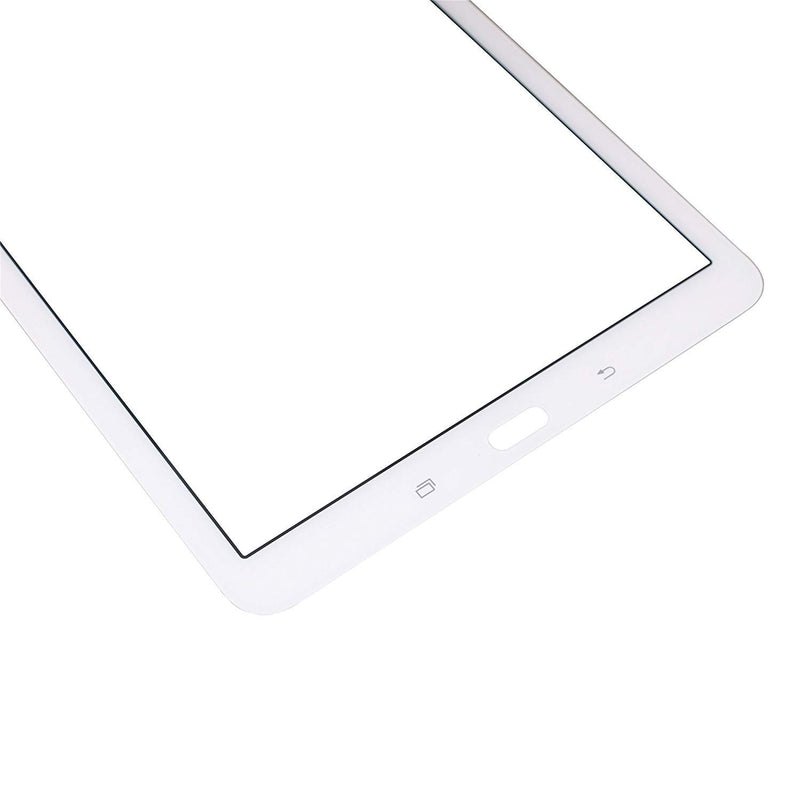 T Phael White Touch Screen Digitizer for Samsung Galaxy Tab E 9.6 - Glass Replacement for SM-T560 SM-T561 T560 T561(Not Include LCD) with Tools + Pre-Installed Adhesive