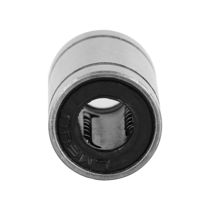 8Pcs LM6UU Linear Bearings 6mm CNC Linear Motion Ball Bearing Bushing Double Side Rubber Sealed for 3 Dimensional Printer CNC Parts