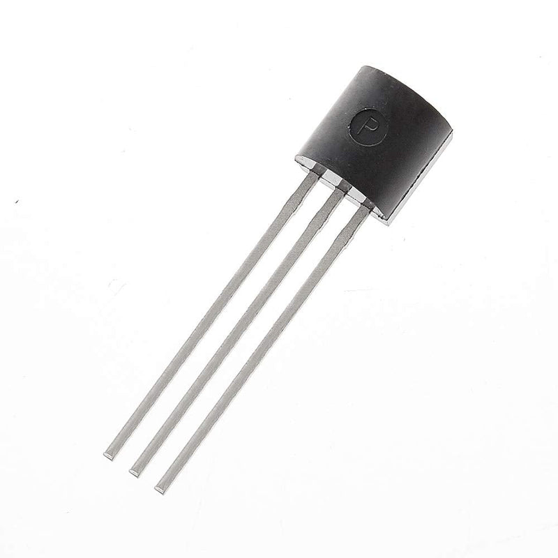 Bridgold 5pcs TMP36GT9Z TMP36 Temperature Analog Sensor -40 → +125 °C ±3°C Voltage,3-Pin