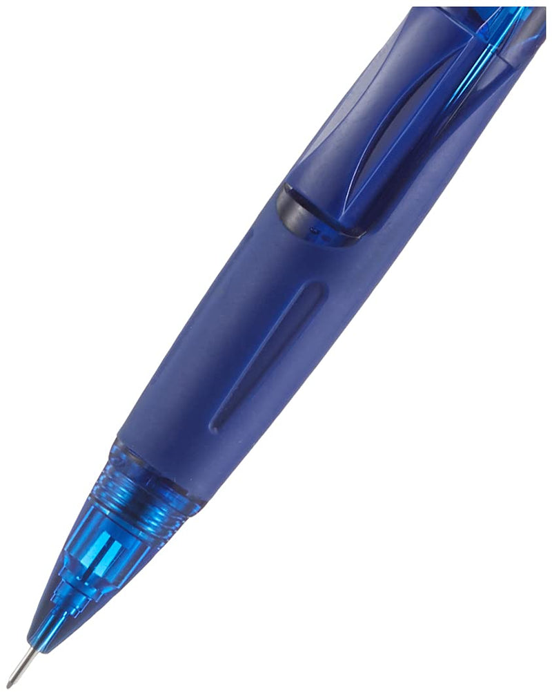 Pentel Twist-Erase CLICK Mechanical Pencil, 0.5 mm, Blue Barrel (PD275TC) Black, Blue