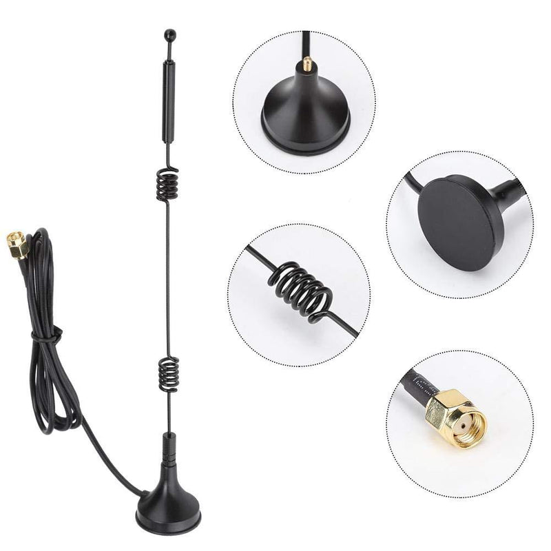 WiFi Router Antenna Omnidirectional Dual Band 2.4/5GHZ SMA Inner Hole Female 12DBi High Gain Double Helix Antenna(3m) 3m