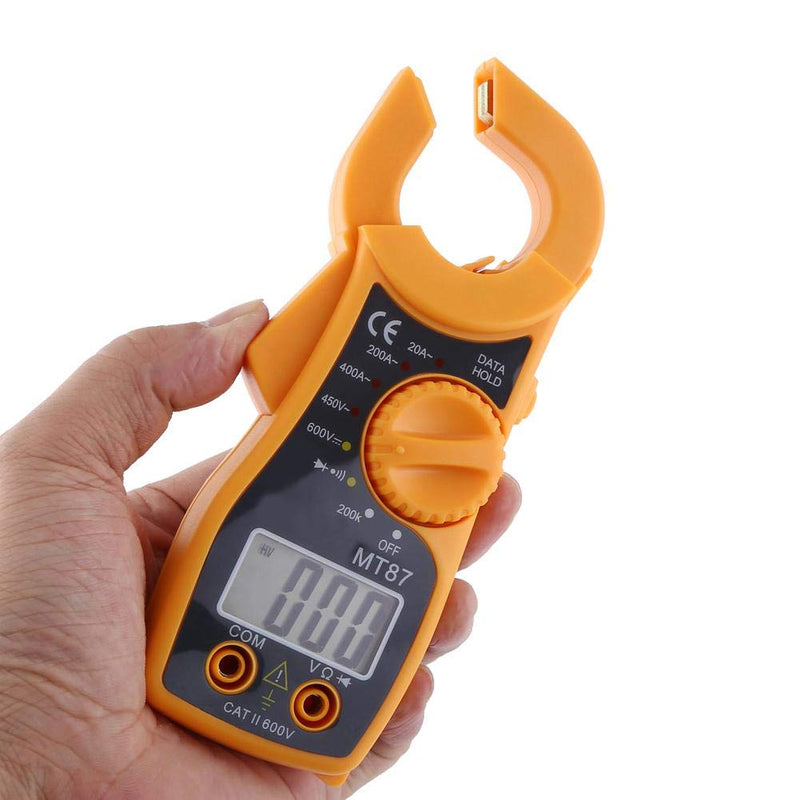 TOPINCN Digital Clamp Multimeter AC DC Voltmeter Ammeter Ohmmeter Volt Tester LCD Meter Pocket Digital Multi Tester
