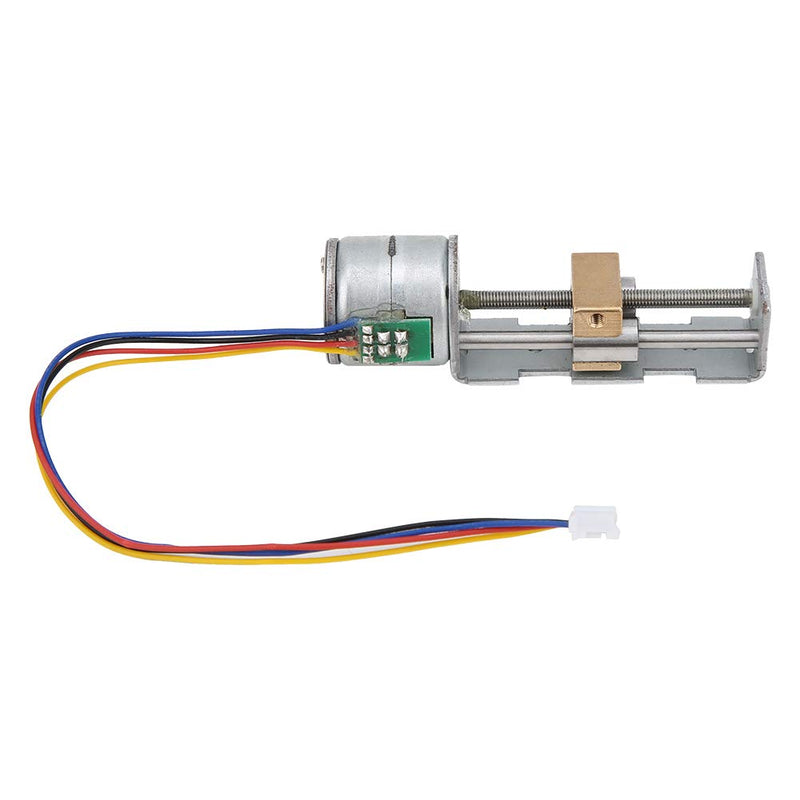 Mini Linear Lead Screw Nut Slider 2‑Phase 4‑Wire Stepper Motor Linear Screw Slide Table Slider Stroke 34mm