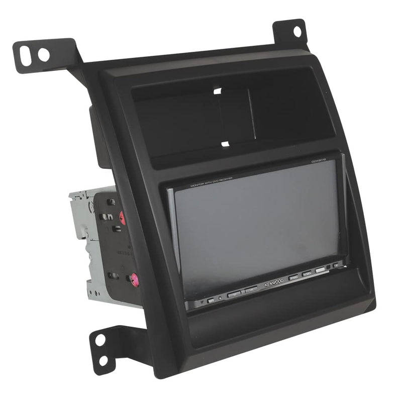 Scosche GM5200B Compatible with 2005-11 Cadillac STS ISO Double DIN & DIN+Pocket Dash Kit