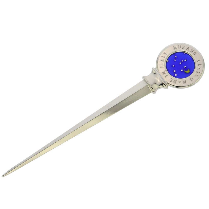 GlassOfVenice Murano Glass Millefiori Letter Opener