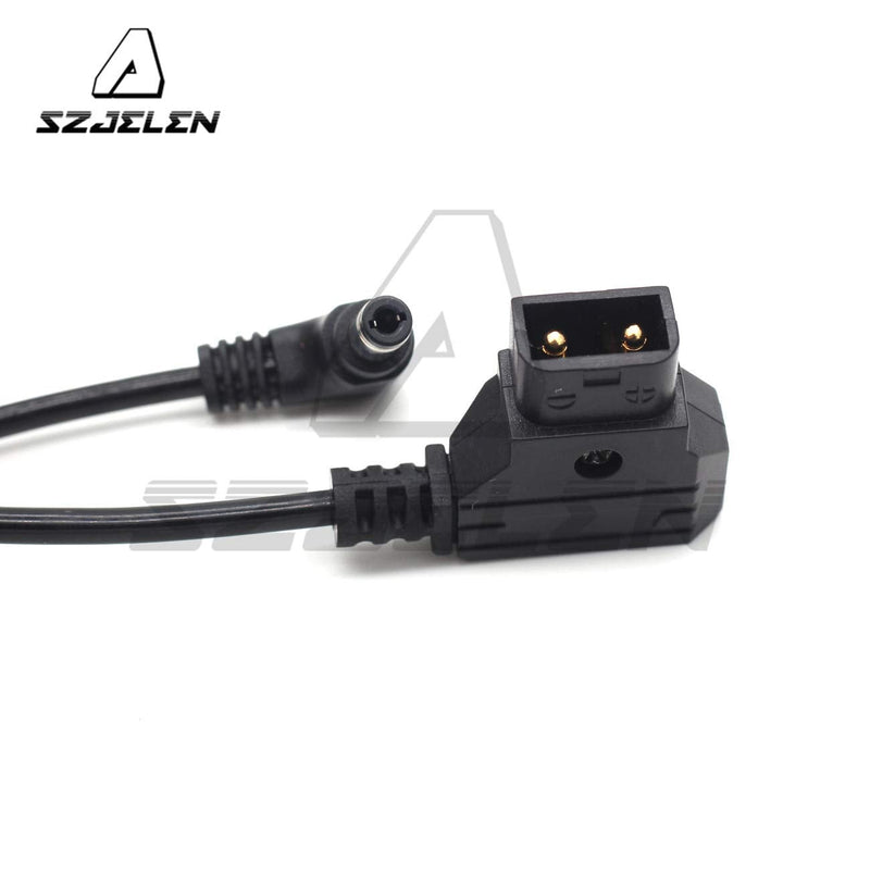 SZJELEN D-Tap to 12V DC5.5X2.5mm Right Angle Power Cable for KiPRO LCD Monitor (DC Straight Cable) DC Straight Cable
