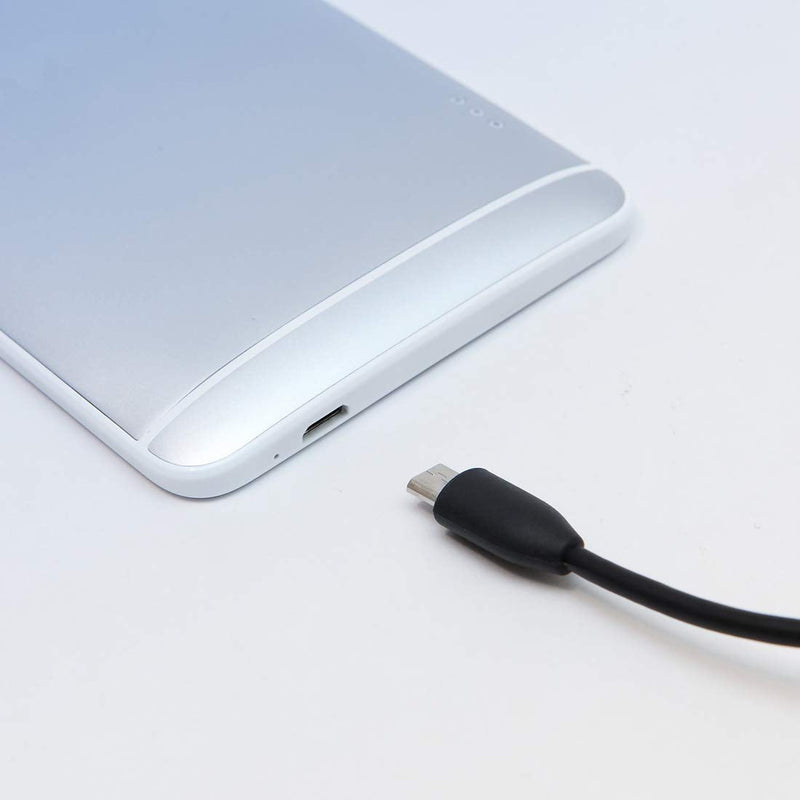 uxcell 5pcs Silicone Micro USB Cap Port Cover Anti Dust Protector 6.5mmx2.3mm Clear