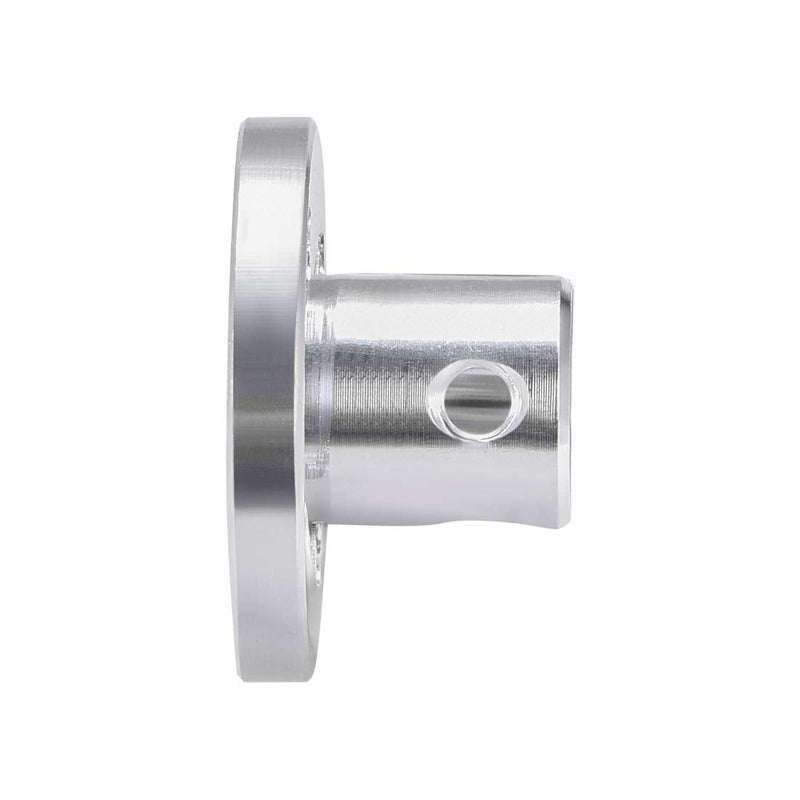 uxcell 4mm Inner Dia H13*D10 Rigid Flange Coupling Motor Guide Shaft Coupler Motor Connector for DIY Parts