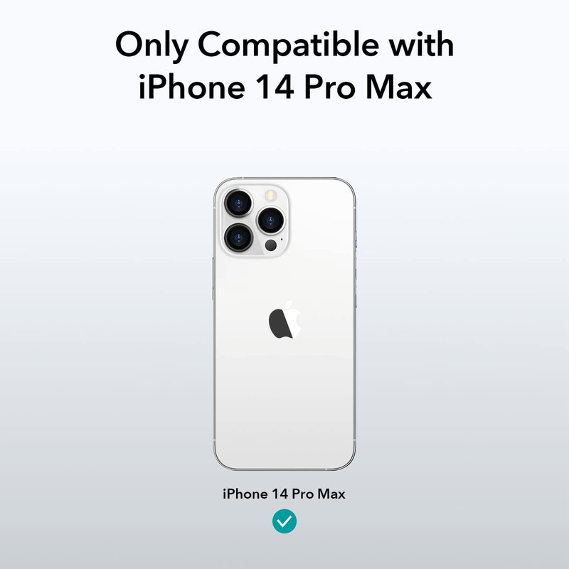 ESR Tempered-Glass Screen Protector Compatible with iPhone 14 Pro Max, with Easy Installation Frame, Military-Grade Protection, Ultra Tough, Scratch Resistant, 3 Pack