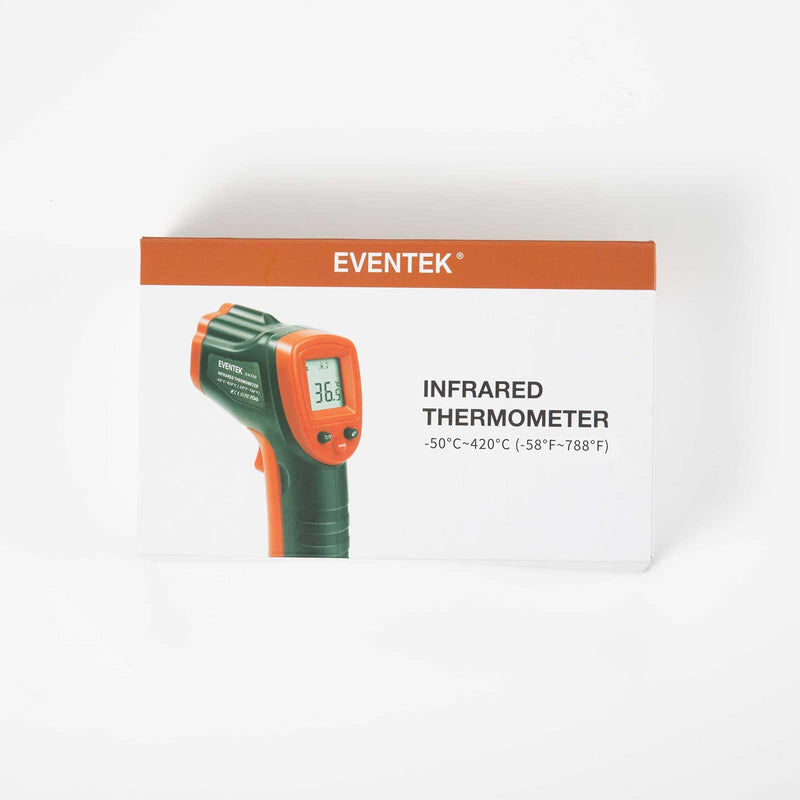 Infrared thermometer, Eventek IR laser thermometer, non-contact -50°C-420°C (-58°F - 788°F), digital temperature gun, non-medical, not for the human body, to measure the temperature red--50 °C~420°C (-58℉~788℉)