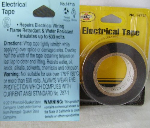 PNZL ELCTRICL TAPE BLK .75X22